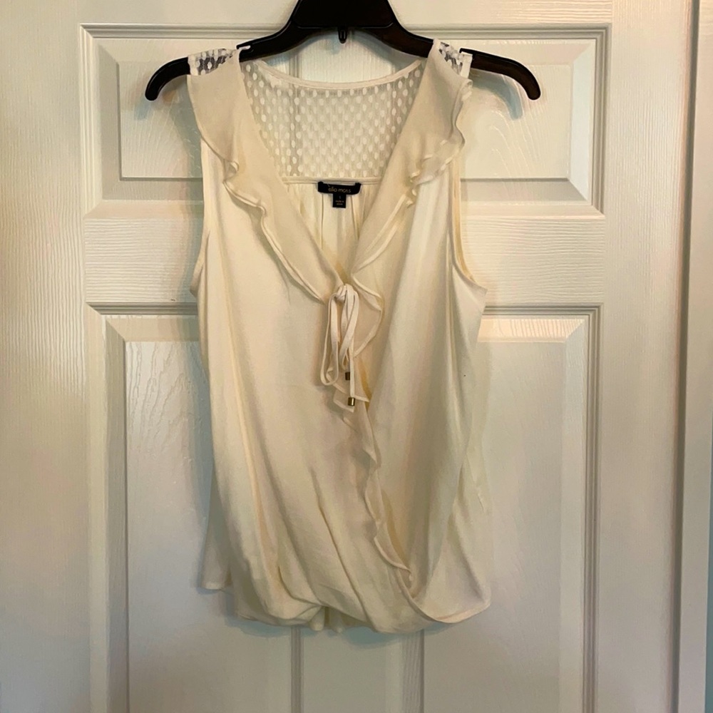 Ella Moss White Blouse